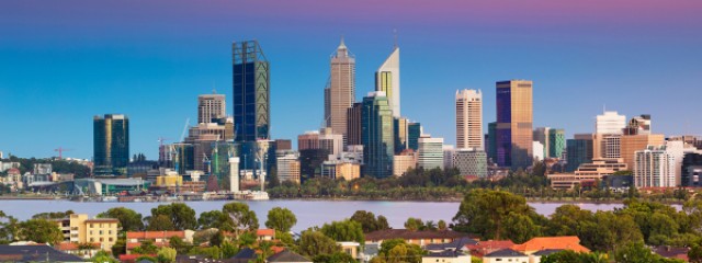 Perth city landscape