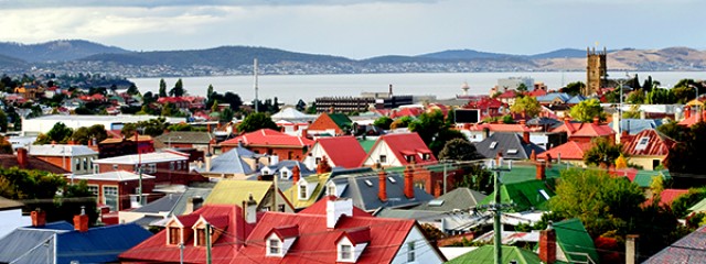 The city of Hobart