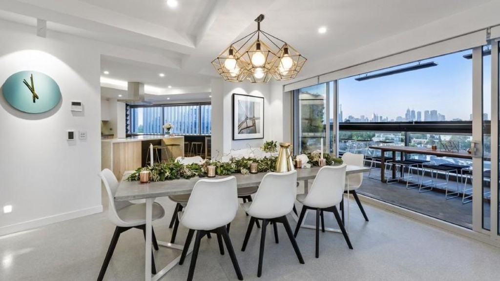 Dean and Shay dining area
