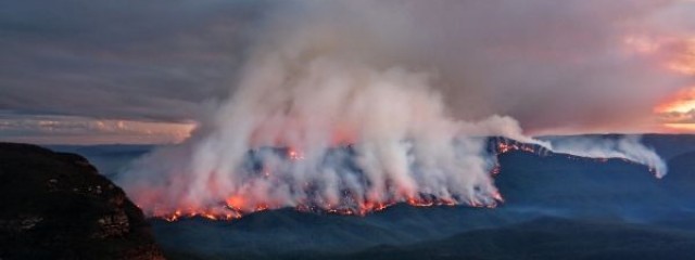 Bushfire in the Blue Mountains