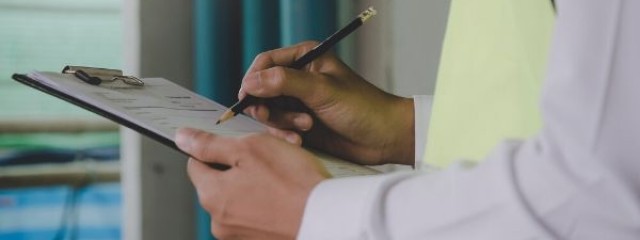 Site inspector at a property